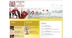 Desktop Screenshot of luzern.zonta.ch